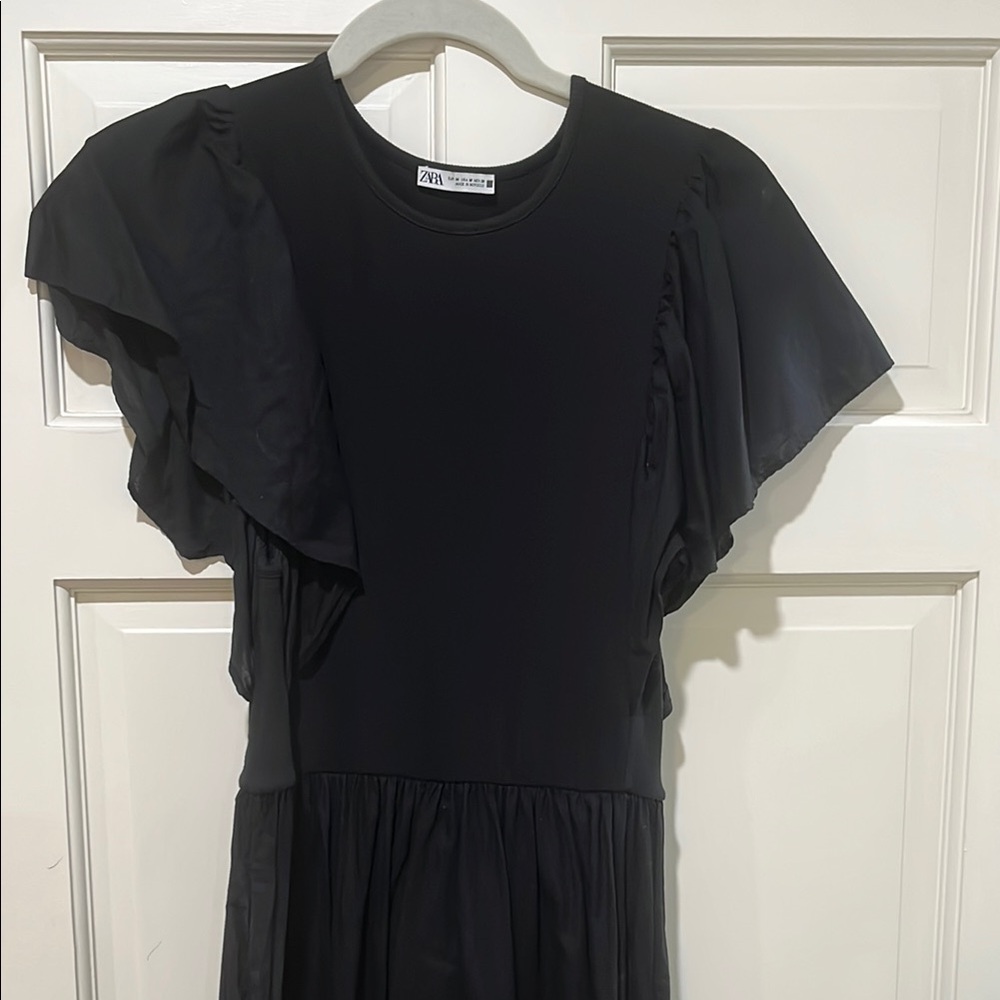 Elegant Black Womens Dress by Zara